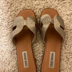 Steve Madden Sandals, Platinum color
